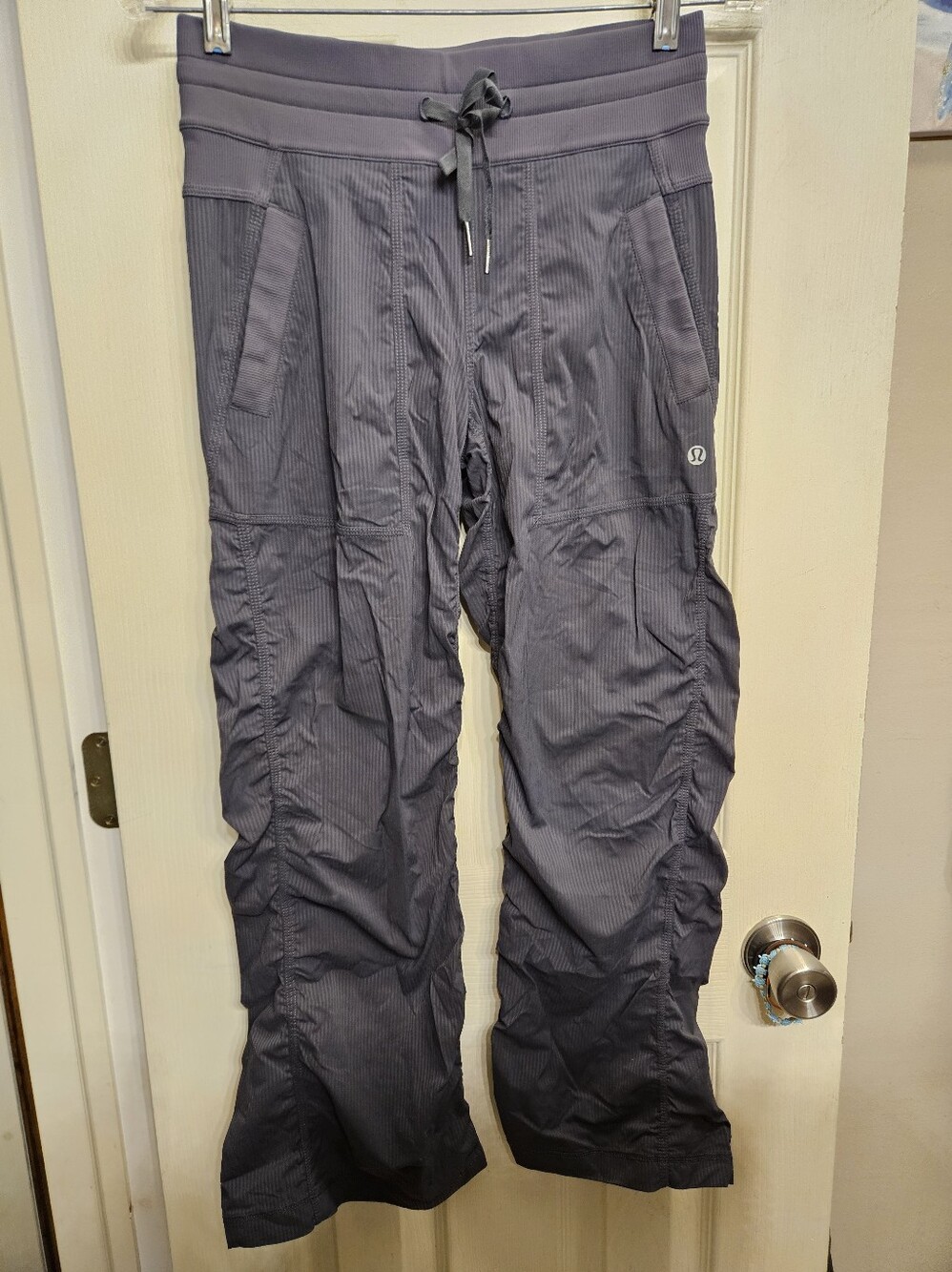 Lululemon Dance studio pants charcoal dark Grey womens size 2